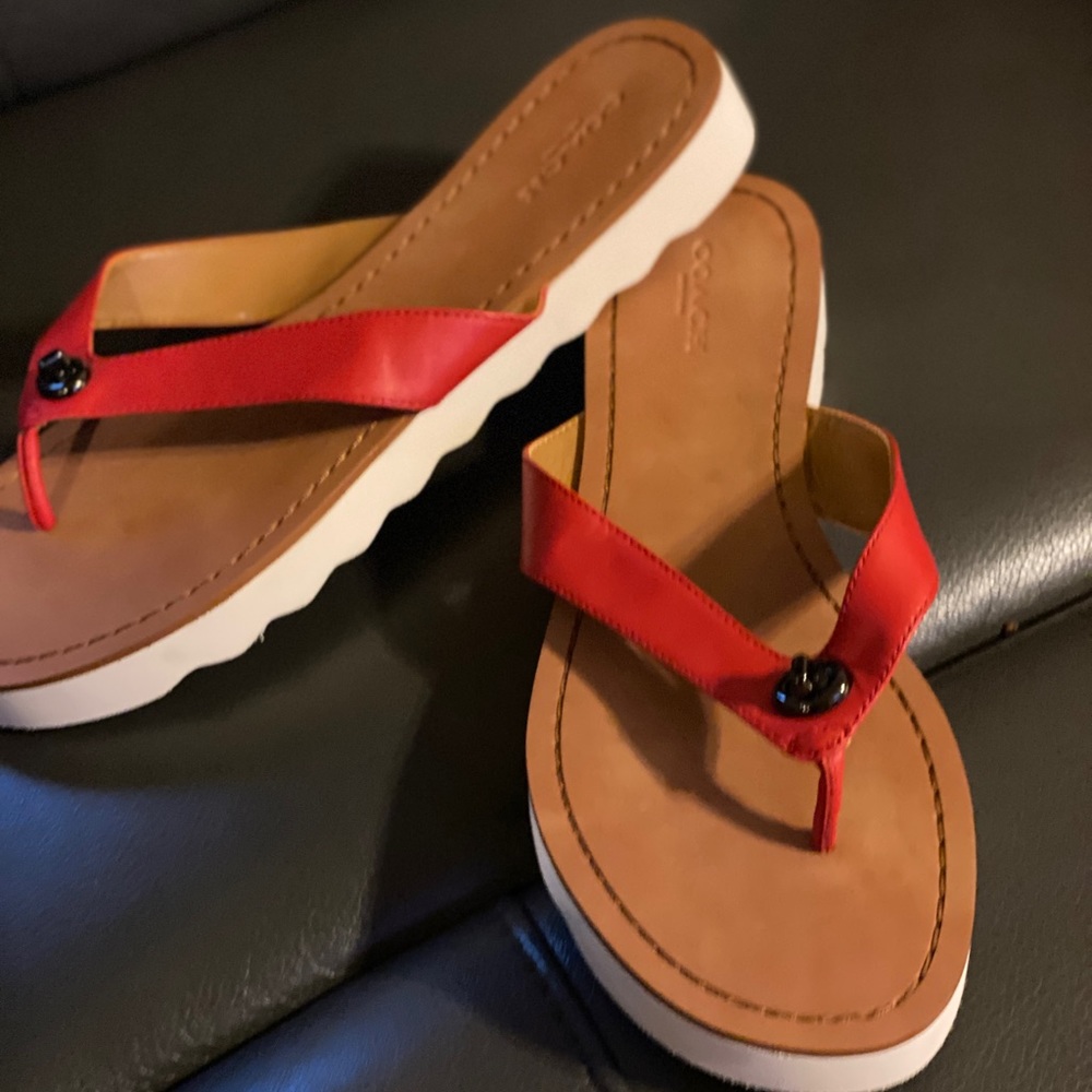 Coach women slippers
